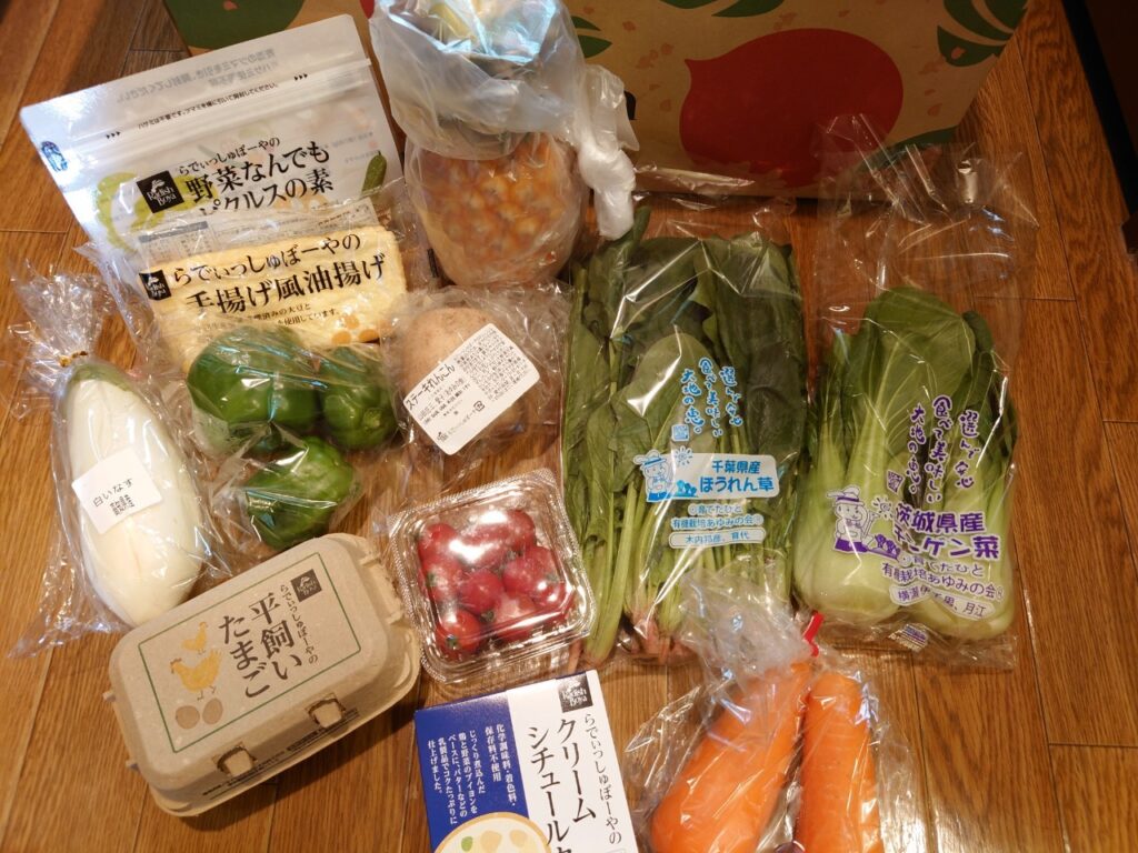 らでぃっしゅぼーやのふぞろい食材セット