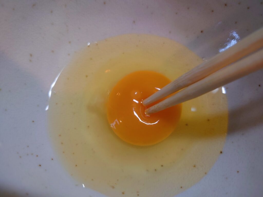 らでぃっしゅぼーやの卵の黄身