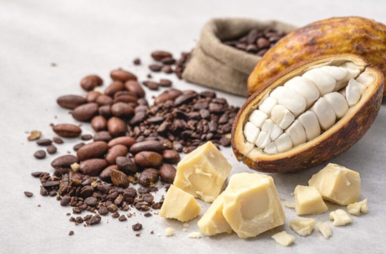 無添加チョコレートの原材料イメージ